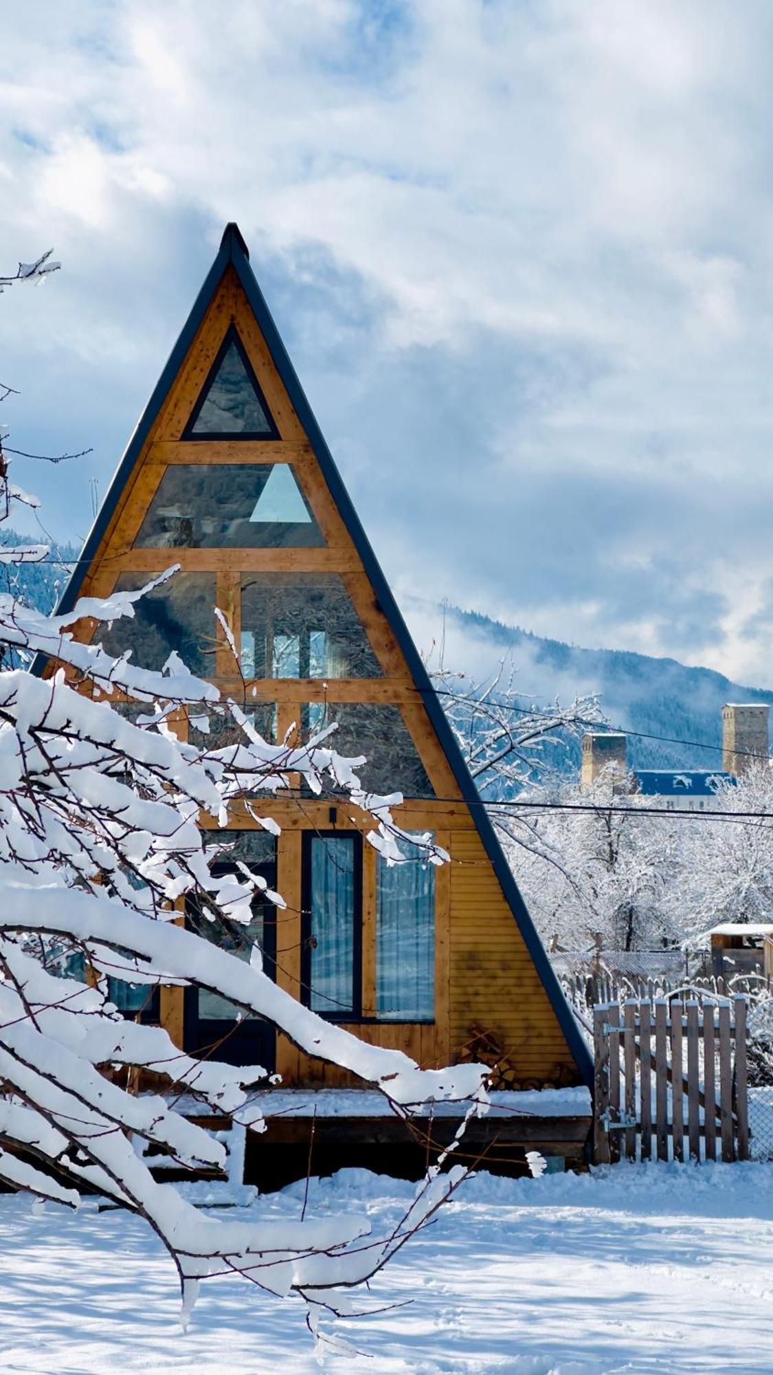 A-Frame Mestia Exterior foto